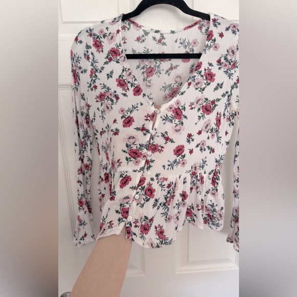 SALE ‼️🩷🌸 Free People Floral Top 🌸 Free people | bohemian Top floral top spring - Picture 4 of 6